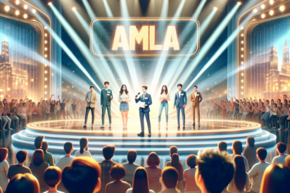 AMLA TV competition in an entertainment show